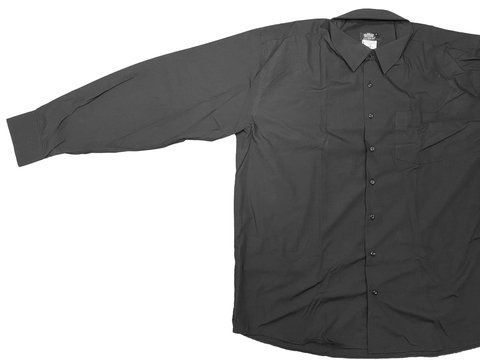 Сорочка Сорочка довгий рукав 85%па,15%по чорний *127 *127 фото