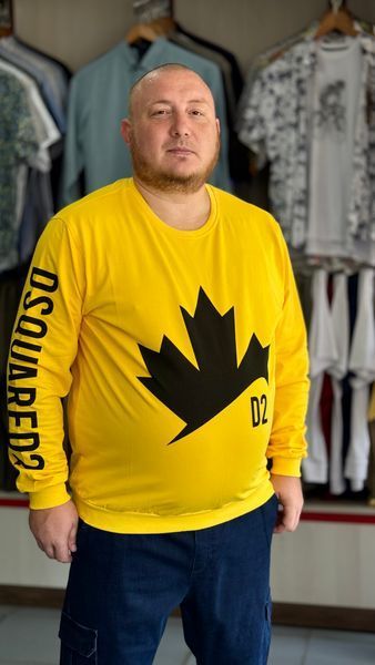Футболка длинный рукав DSQ жовта 21226 21226 фото